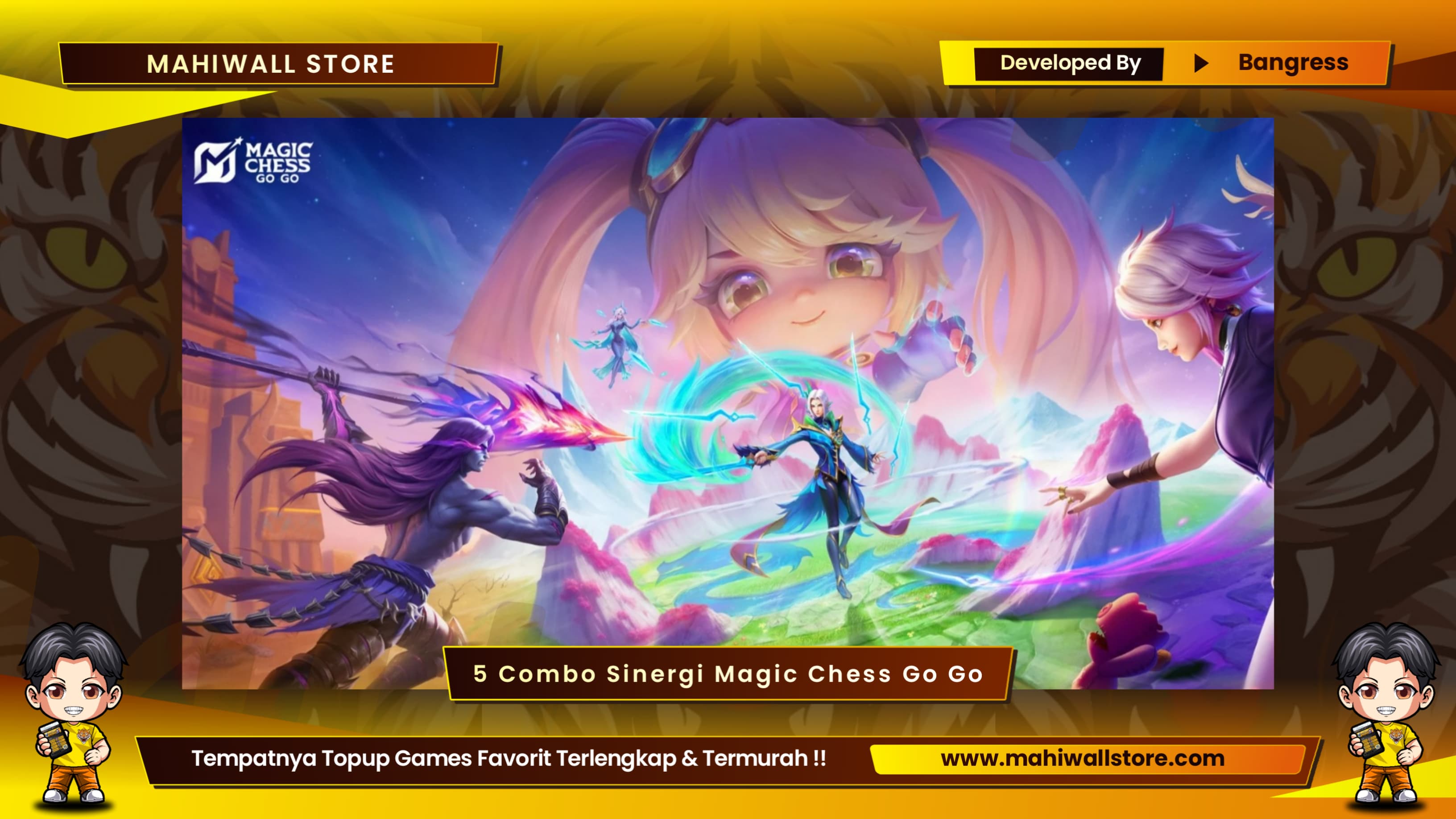 5 Combo Sinergi Magic Chess Go Go Terkuat 2025, Wajib Coba!